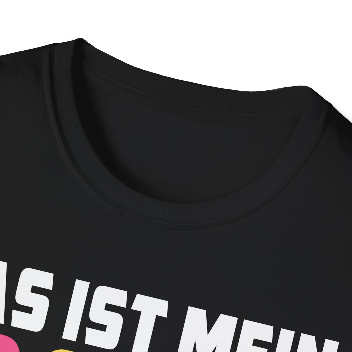 90er Jahre Kostüm T-Shirt – Buntes Retro Funshirt für Mottoparty & Festival