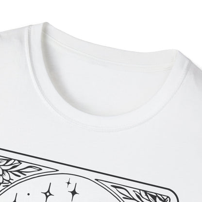 Dead Lift Tarot T-Shirt – Skelett beim Gewichtheben im mystischen Gym Design