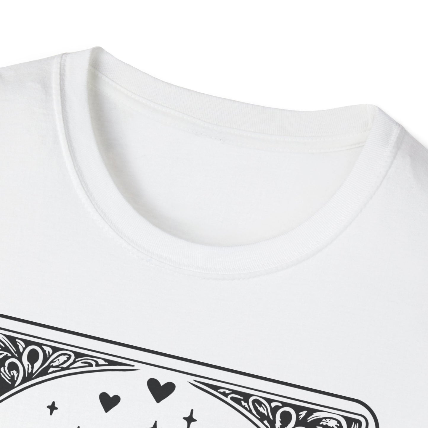 Pizza Lover Tarot T-Shirt – Skelett im Pizza-Rausch im mystischen Design