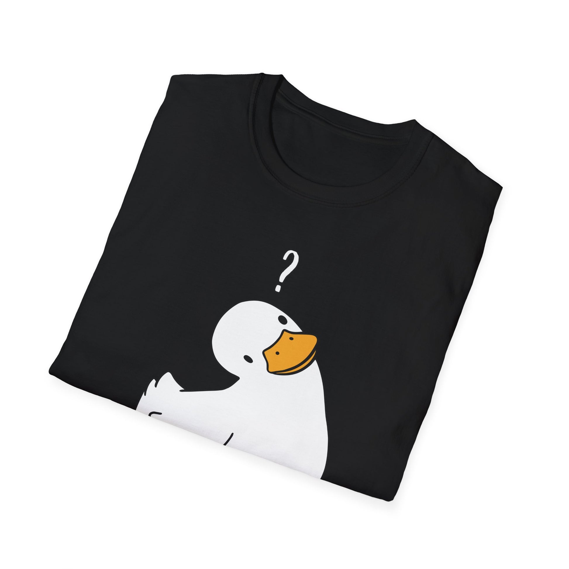 Druckqualität und Nahaufnahme bei gefaltenem Shirt
