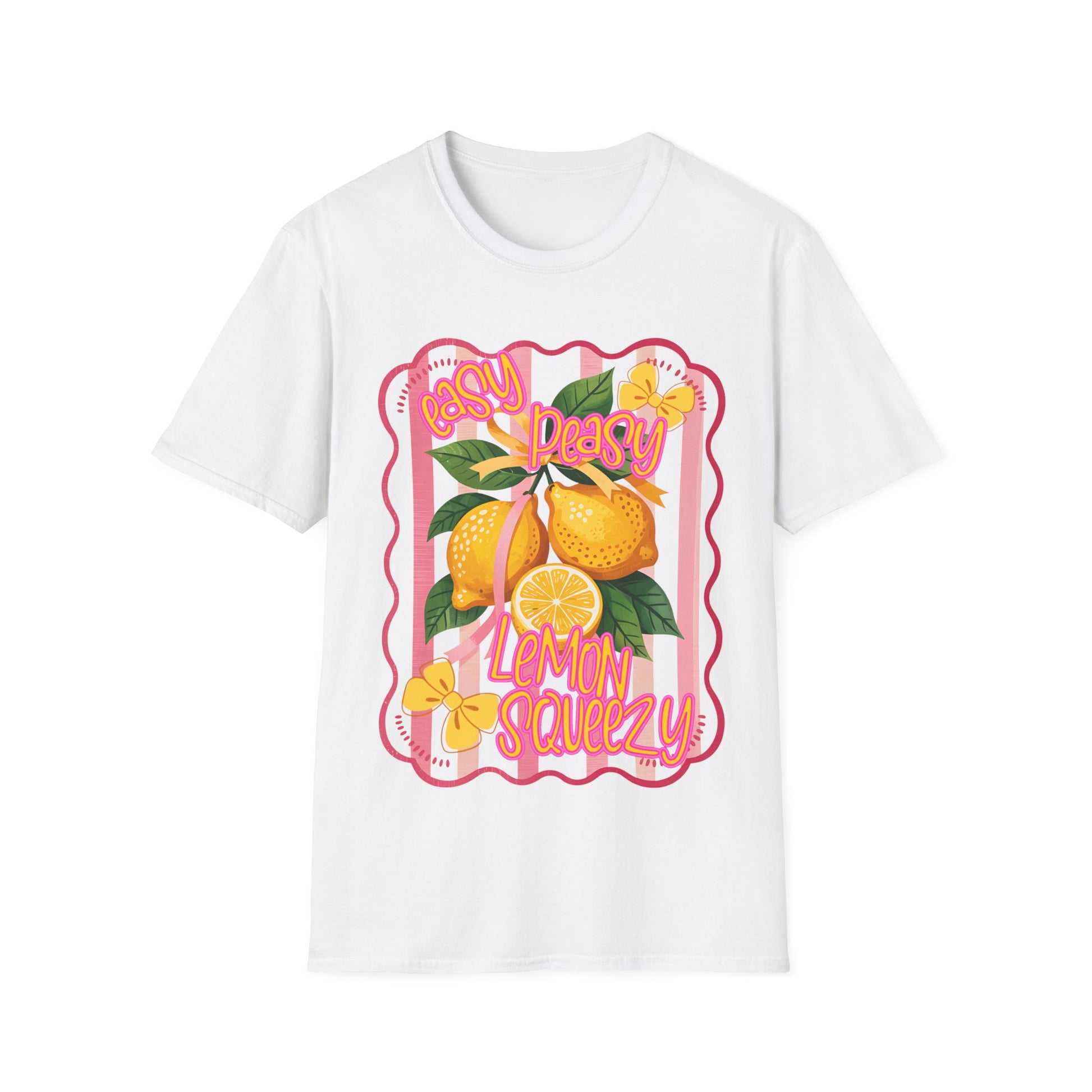 Lemon T-Shirt – Easy Peasy Lemon Squeezy Print