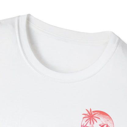 Summer Vibes T-Shirt – Sommer Shirt mit Front- & Rückenprint – Unisex Sommerlook