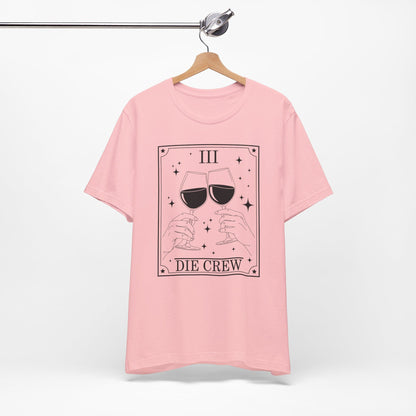 Tarort Karten Designe, 2 Weingläser stoßen an - soft pink