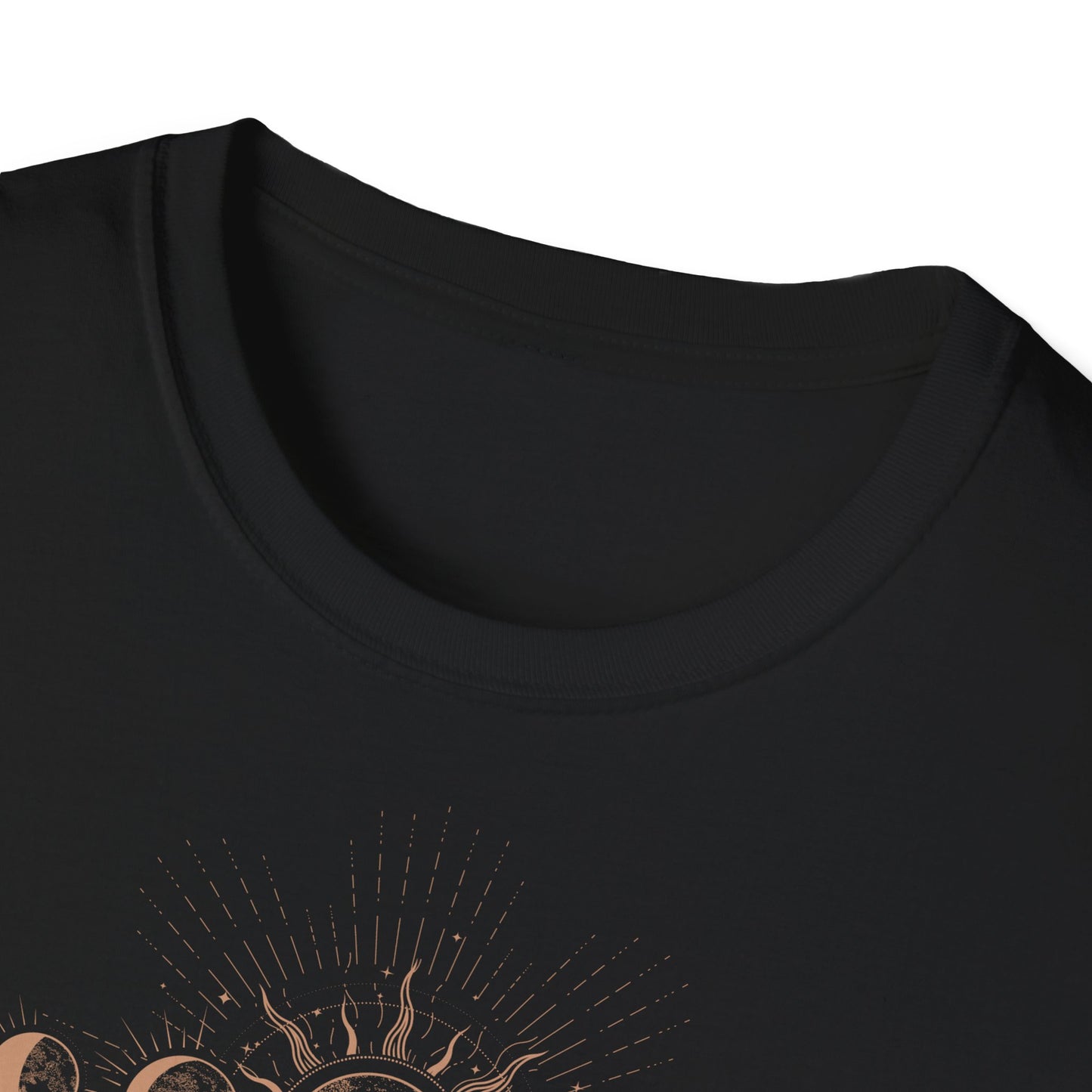 Unisex T-Shirt Mondphasen – Spirituelles Design Mystisch