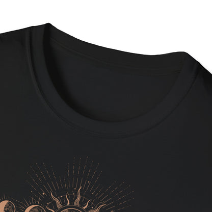 Unisex T-Shirt Mondphasen – Spirituelles Design Mystisch