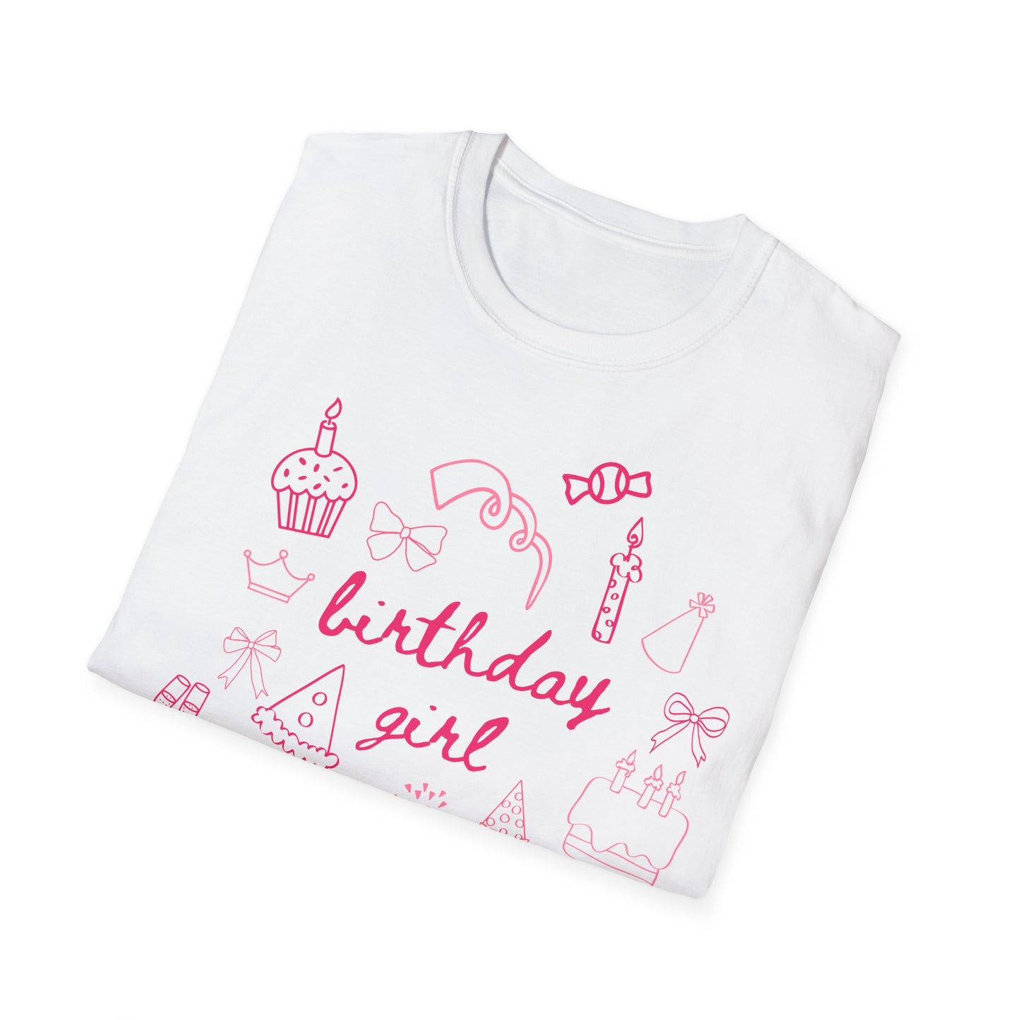 Frau trägt schwarzes „Birthday Girl“ Unisex T-Shirt mit rosa Aufdruck – Geburtstags-Shirt für Frauen

Frau sitzt und trägt schwarzes „Birthday Girl“ Unisex T-Shirt – Lustiges Geburtstags-Outfit