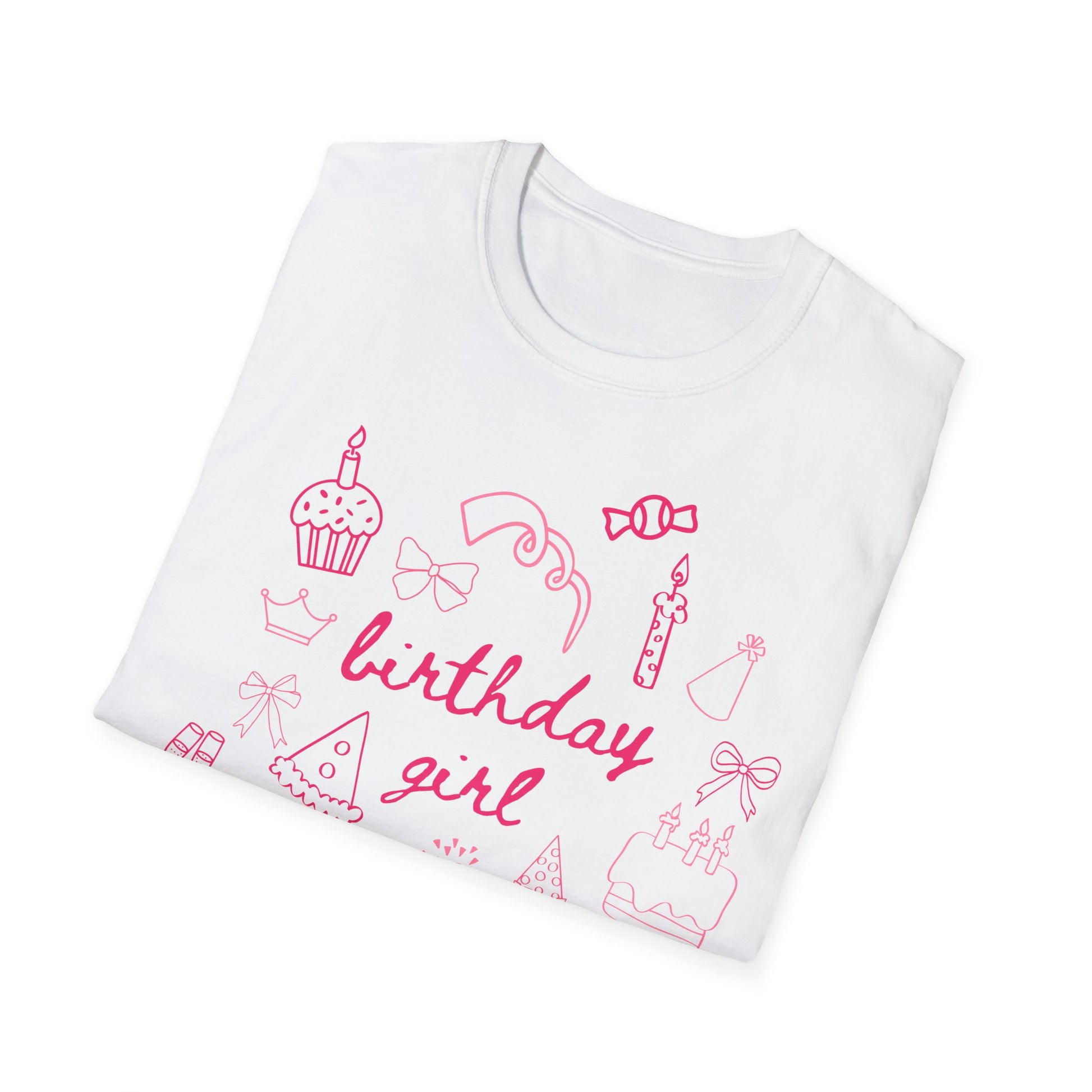 Frau trägt schwarzes „Birthday Girl“ Unisex T-Shirt mit rosa Aufdruck – Geburtstags-Shirt für Frauen

Frau sitzt und trägt schwarzes „Birthday Girl“ Unisex T-Shirt – Lustiges Geburtstags-Outfit