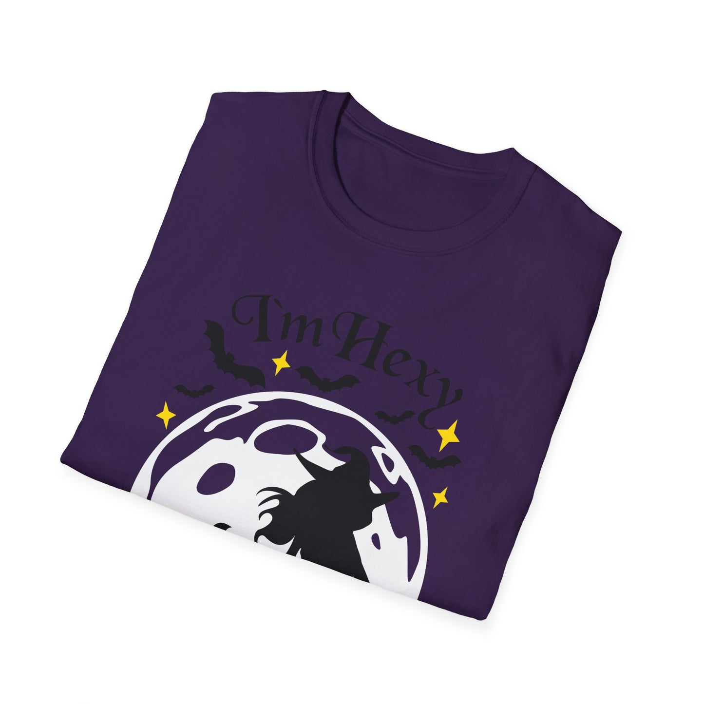 tshirt 'i'm hexy and i know it' doppeldeutig wortwitz basierend auf 'i'm sexy and i know it' hexe mystisch auf besen
