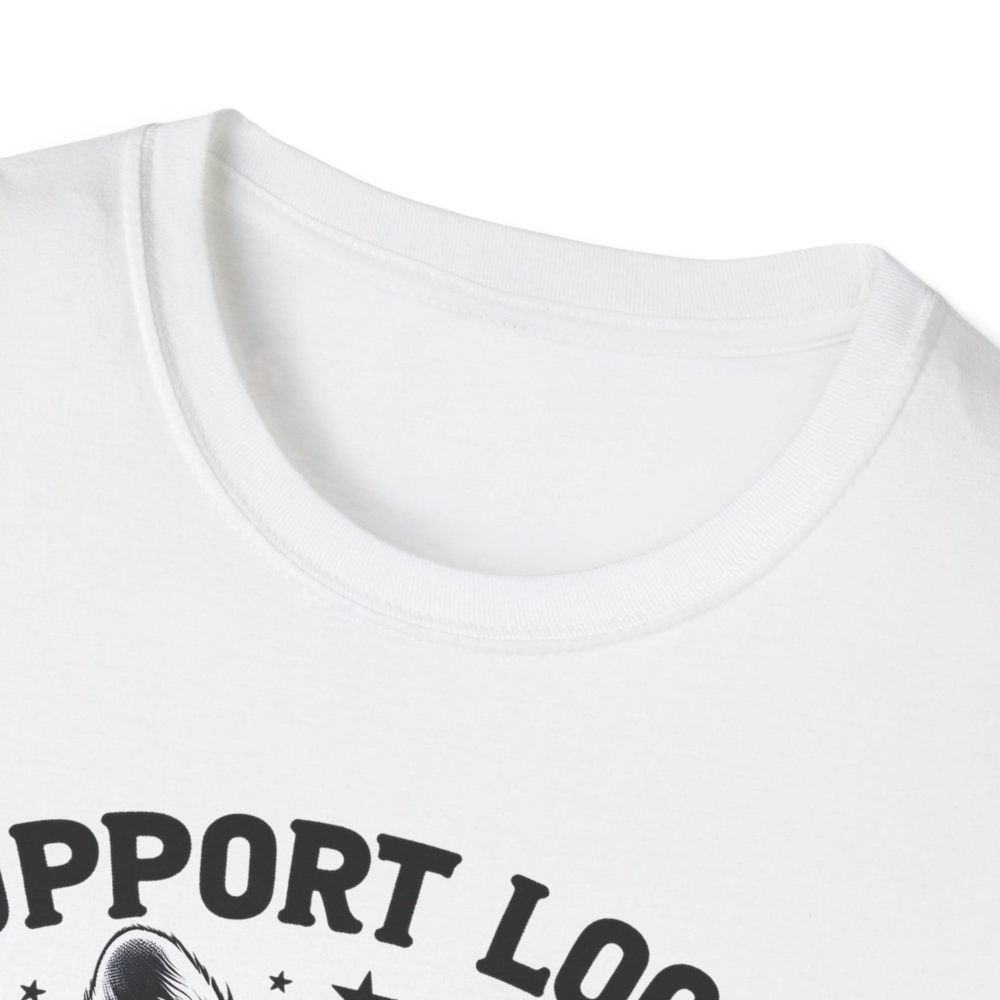 T-Shirt Support Local Street Cats Shirt – Witziges Design. Waschbär & Co. in Gangsterpose ✓ Stylisch & ironisch