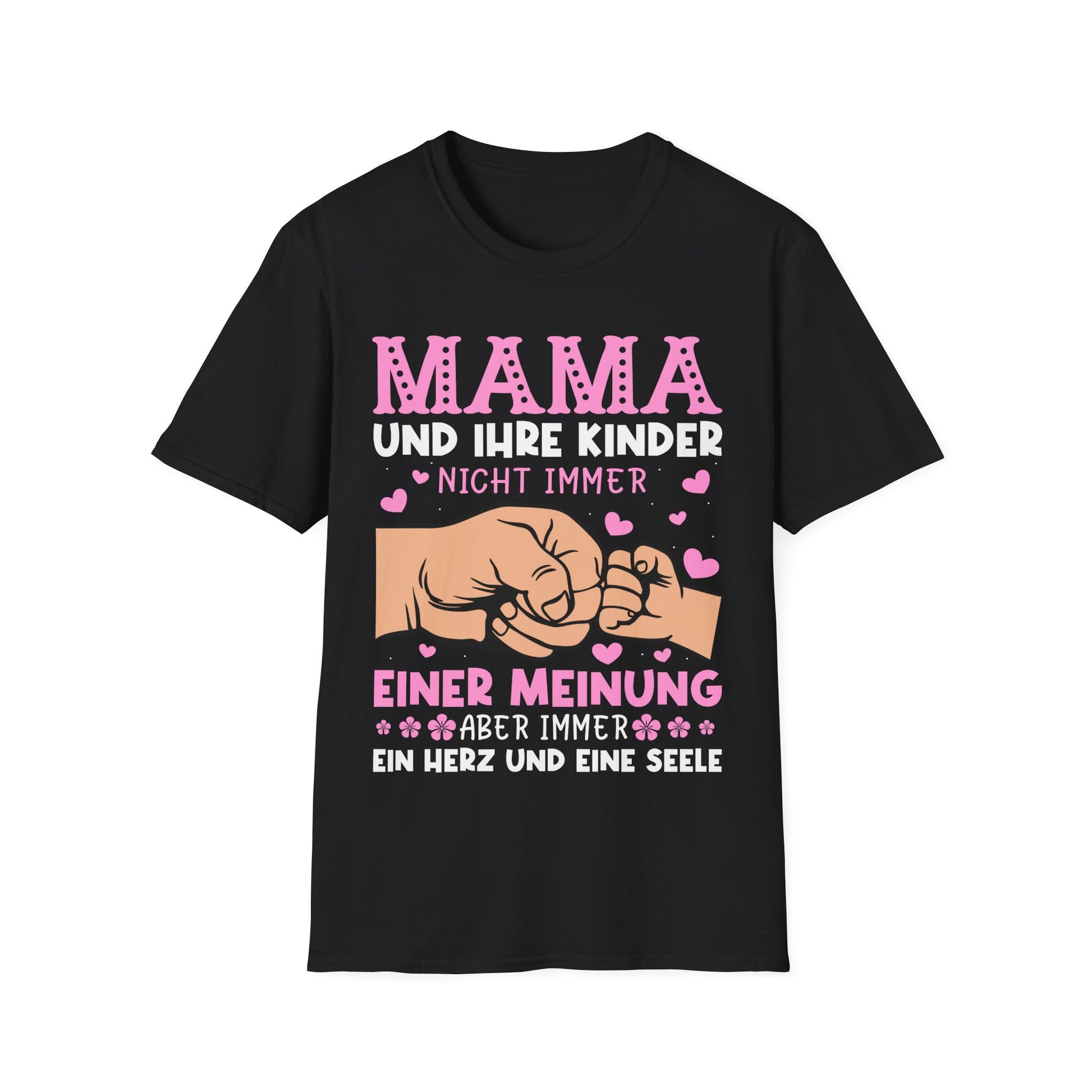 Tshirt Mama und Kinder nicht immer einer meinung, aber immer ein herz und eine seele