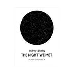 Personalized Starmap - The Night We Met