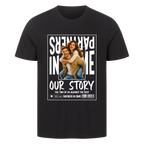 T-Shirt mit Comic aus deinem Foto – Wir zwei gegen den Rest