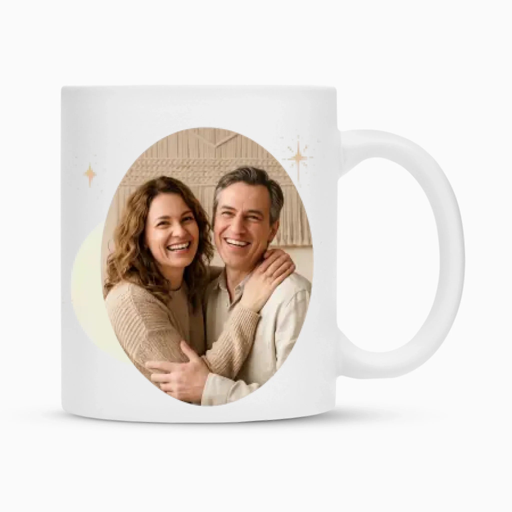 Witzige Partnertasse mit Foto – Together Forever Design