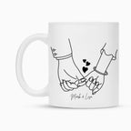 Personalisierte Paar-Tasse mit Foto