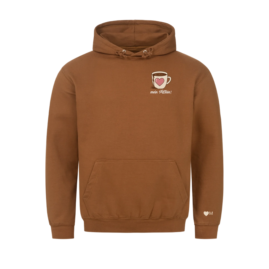 Du bist mein Koffein - Personalisierter Partner Hoodie