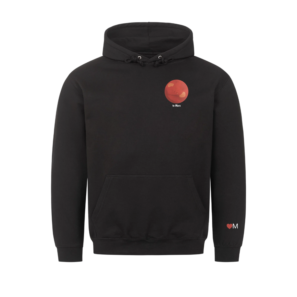 Personalisierbarer Moon to Mars Hoodie
