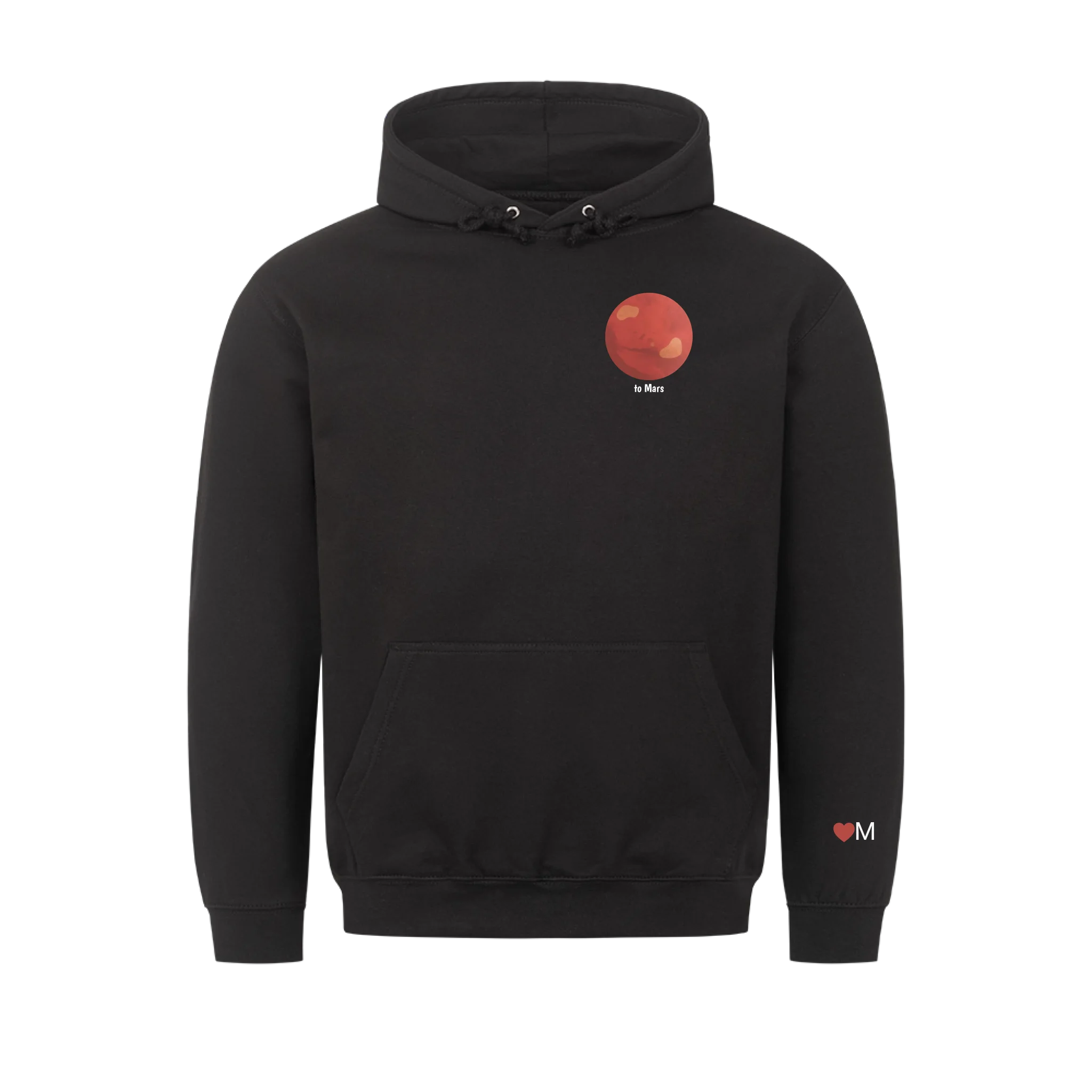 Personalisierbarer Moon to Mars Hoodie