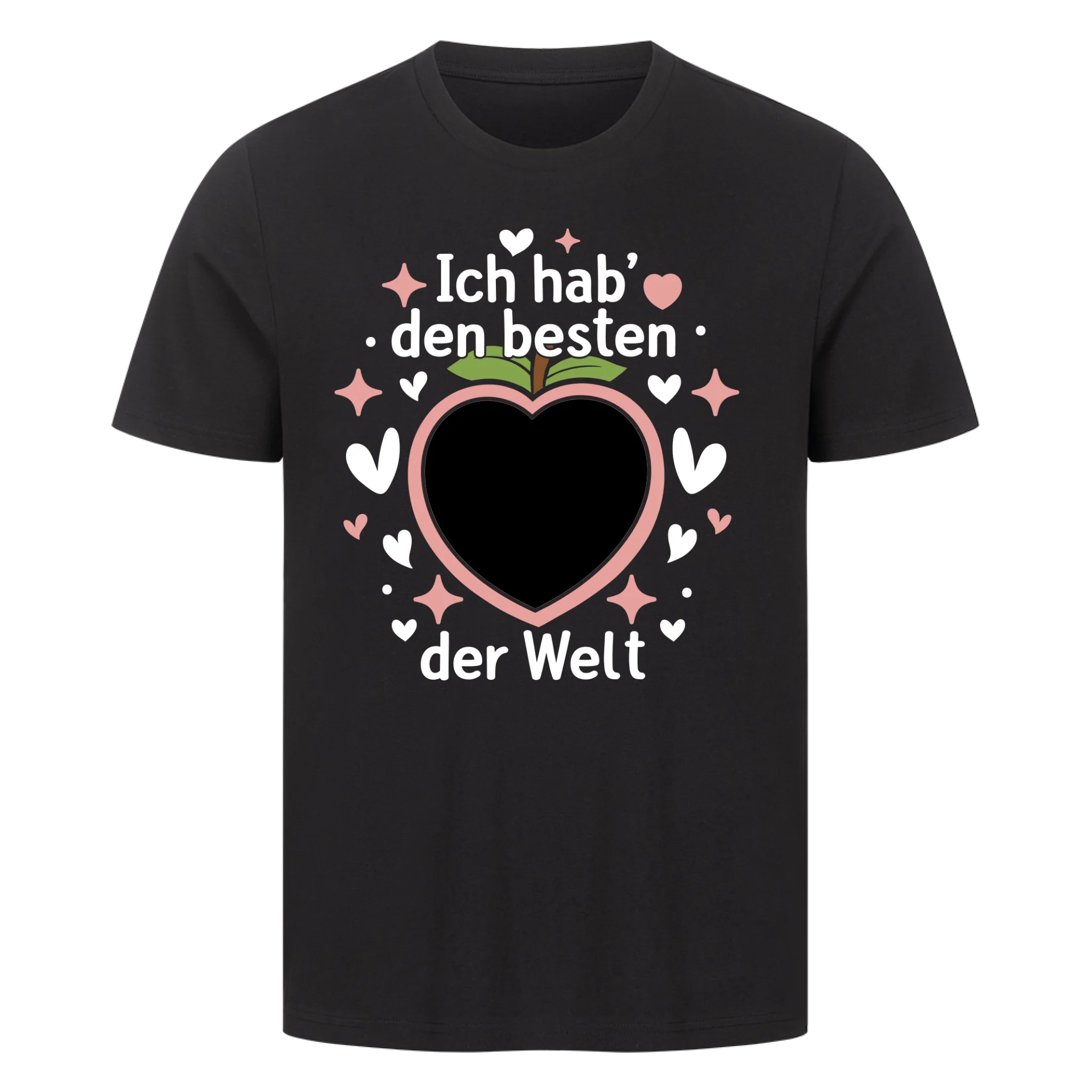 Ich hab' den besten ** der Welt Personalisierbares Foto T-Shirt