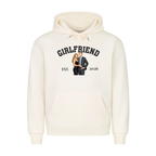 Girlfriend & Boyfriend Hoodie mit eigenem Bild als Comic und Datum personalisiert