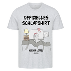 Partner Schlafshirt Set – Großer & kleiner Löffel mit Namen