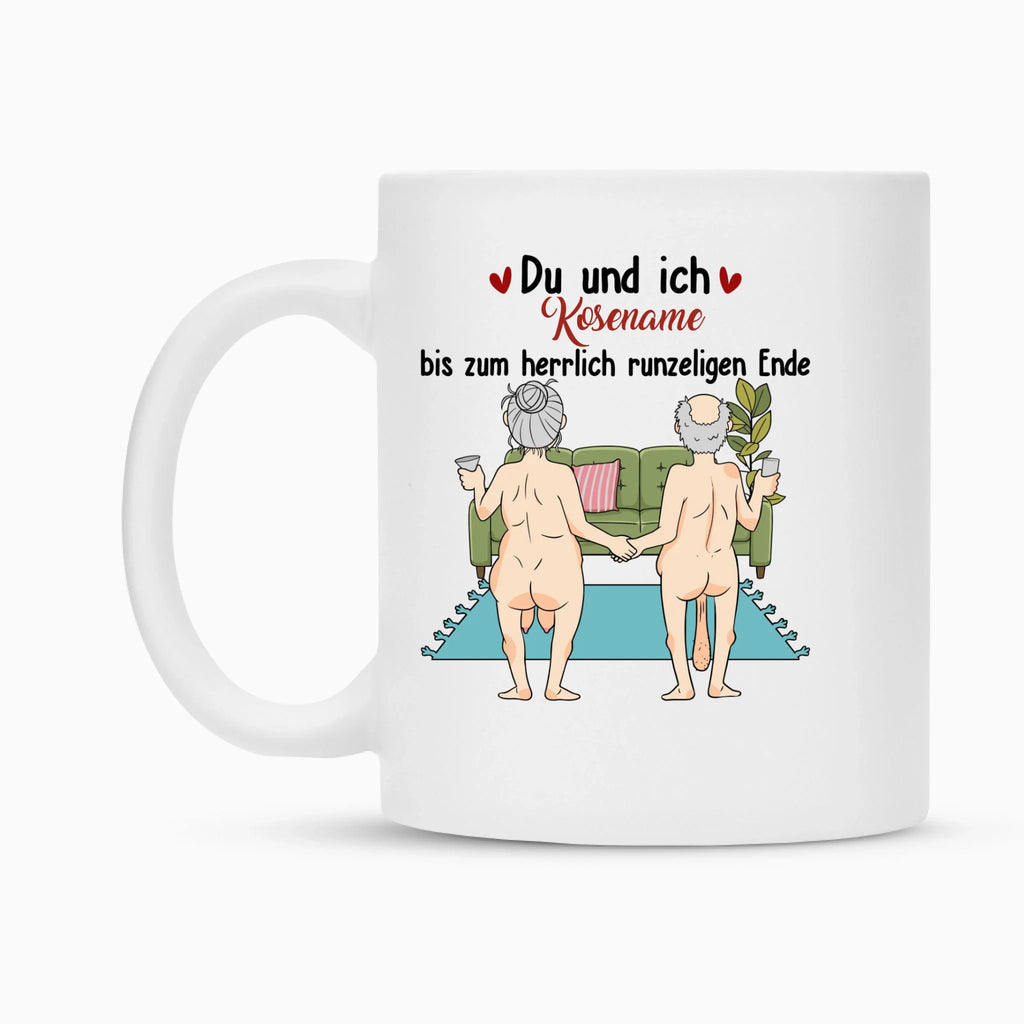 Lustige Tasse mit Kosenamen – personalisierbar für Paare