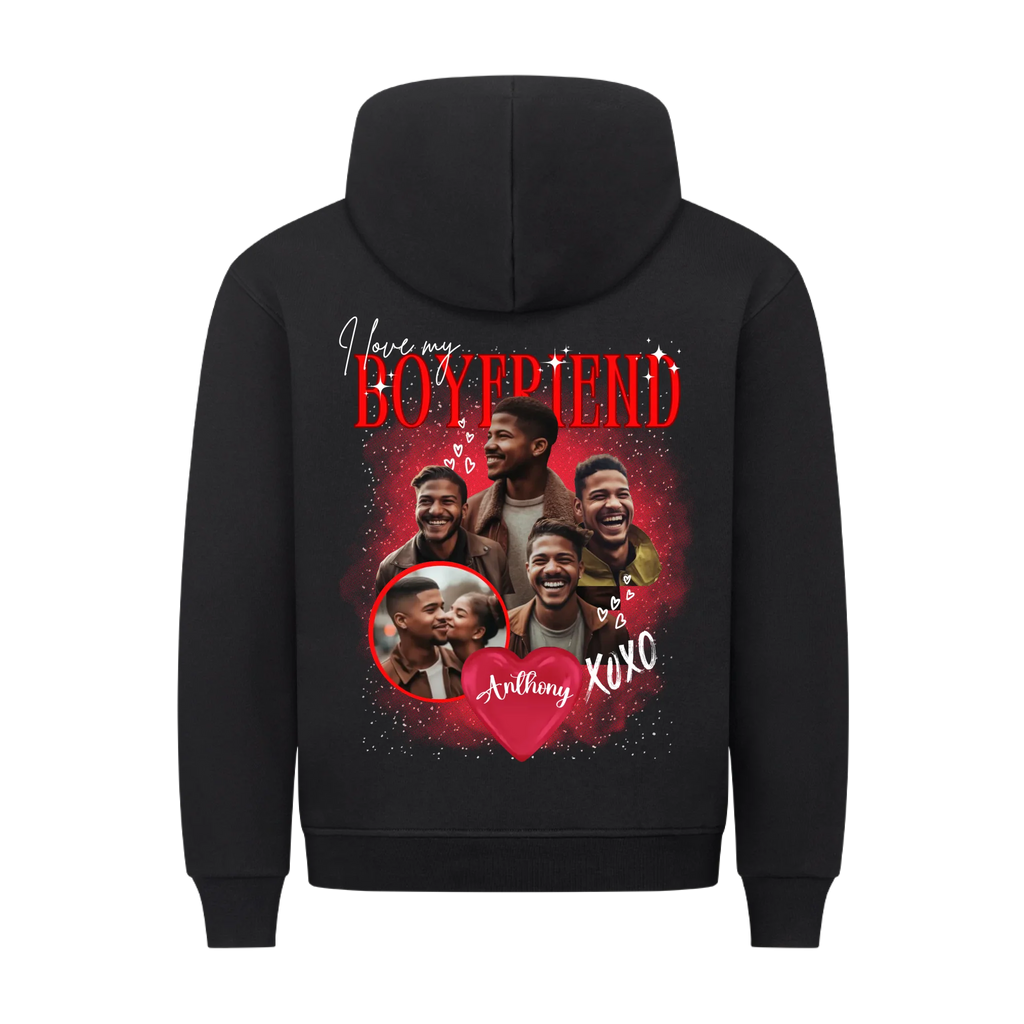 I love my ... Boyfriend & Girlfriend Personalisierte Hoodies