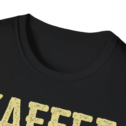 Kaffee T-Shirt – Weil Mord illegal ist – Lustiges Funshirt mit schwarzem Humor