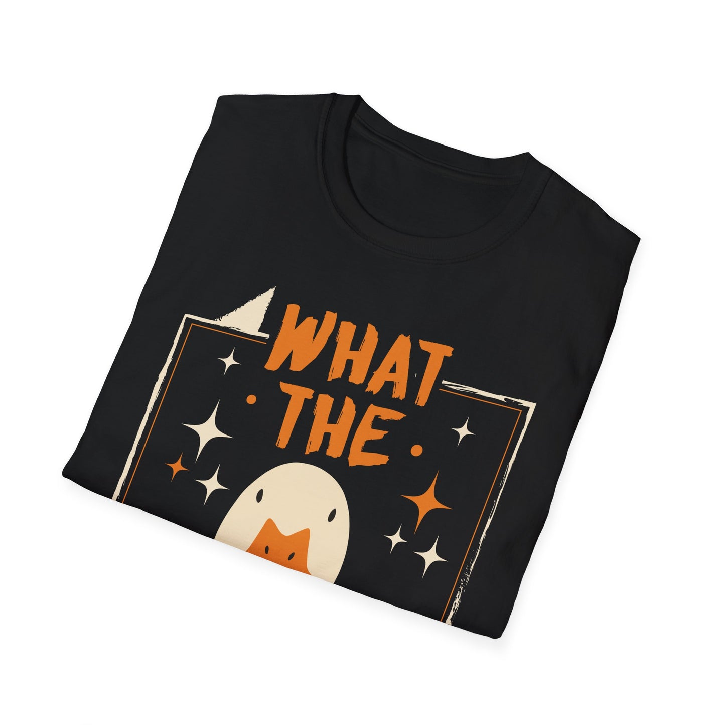What The Duck? T-Shirt – Lustiges Unisex Shirt mit Ente – Frecher Print für Alltag & Spaß