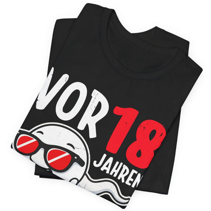 Lustiges T-Shirt 18. Geburtstag humorvolles Geschenk für ihn – Schnellstes Spermium