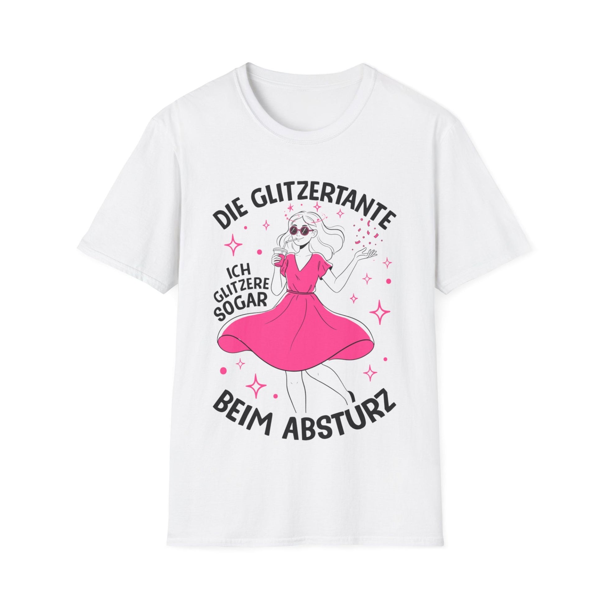 Festival Shirt Damen – Die Glitzertante – Glitzer Party Look