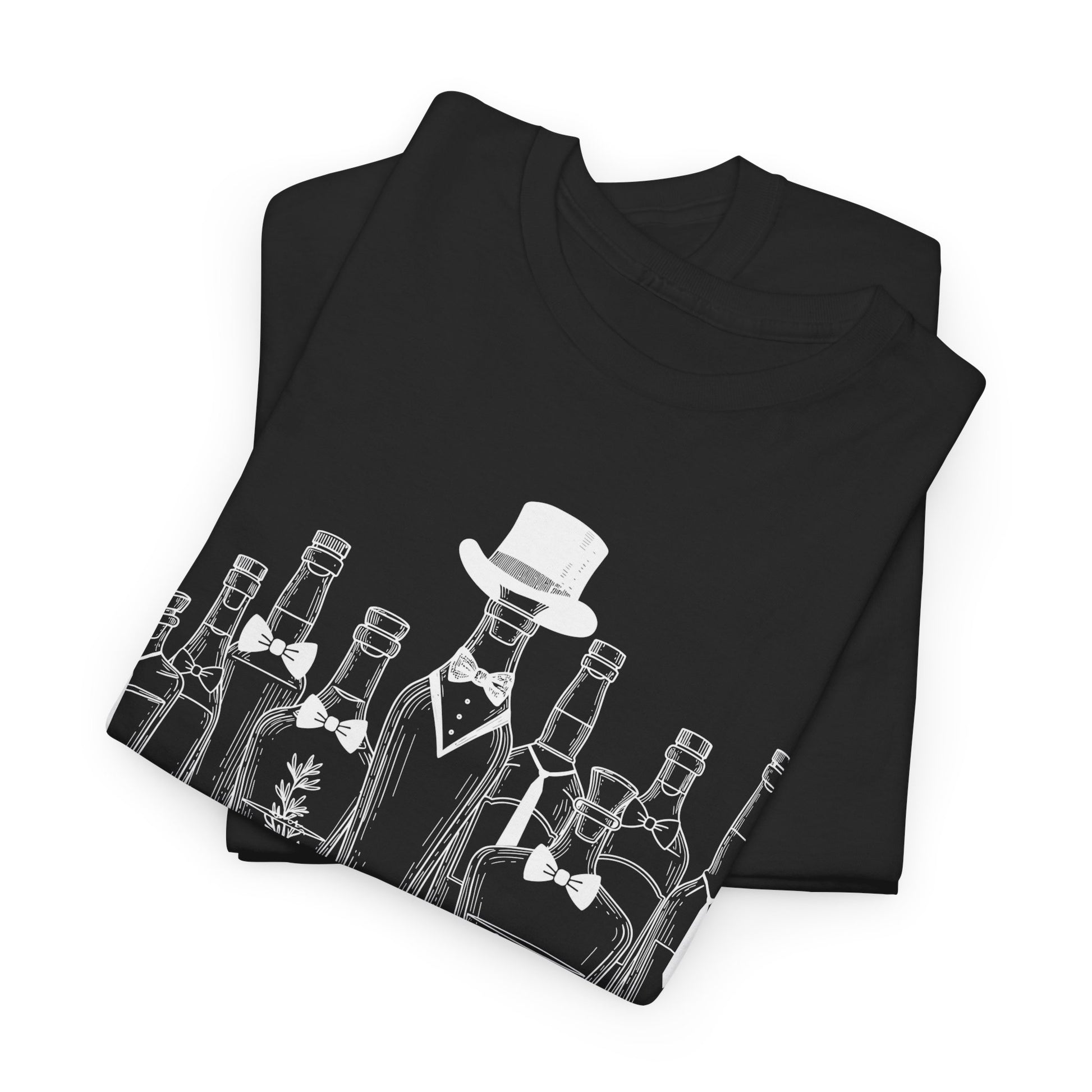 Druckqualität Bild - Nahaufnahme des Drucks bei gefaltenem Shirt