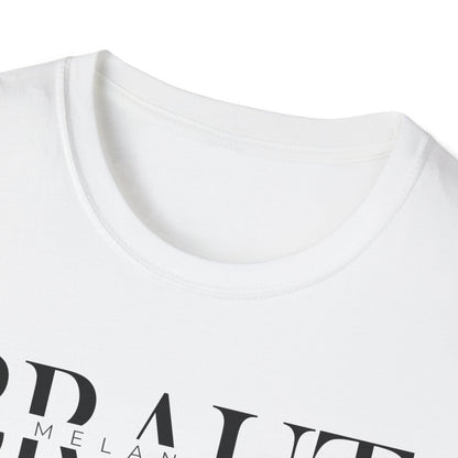 JGA T-Shirt Set „Braut & Crew“ – Personalisiert mit Namen | Elegant & minimalistisch | Damen Shirt für Junggesellinnenabschied