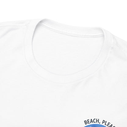 Beach Please T-Shirt – Betrunkener Waschbär im Sommerlook