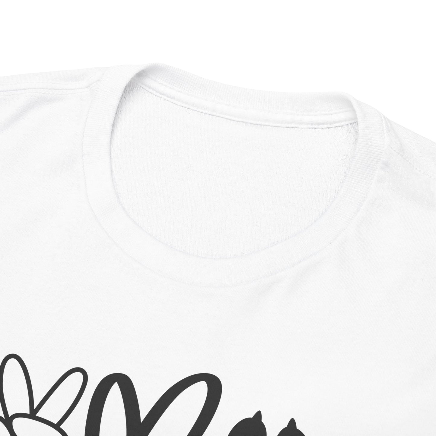 Frau trägt weißes Hunde Spruch T-Shirt „Peace Love Dogs“ – Unisex Baumwolle

Frau trägt graues Hunde T-Shirt mit Spruch „Peace Love Dogs“

Graues Hunde Sprüche T-Shirt „Peace Love Dogs“ auf Kleiderbügel

Weißes Hunde Spruch Shirt „Peace Love Dogs“ mit Herz & Pfote

Detailaufnahme Rundhals Baumwollshirt mit Hunde Spruch „Peace Love Dogs“

Größenübersicht & Passform Beispiel für Unisex Hunde Shirt