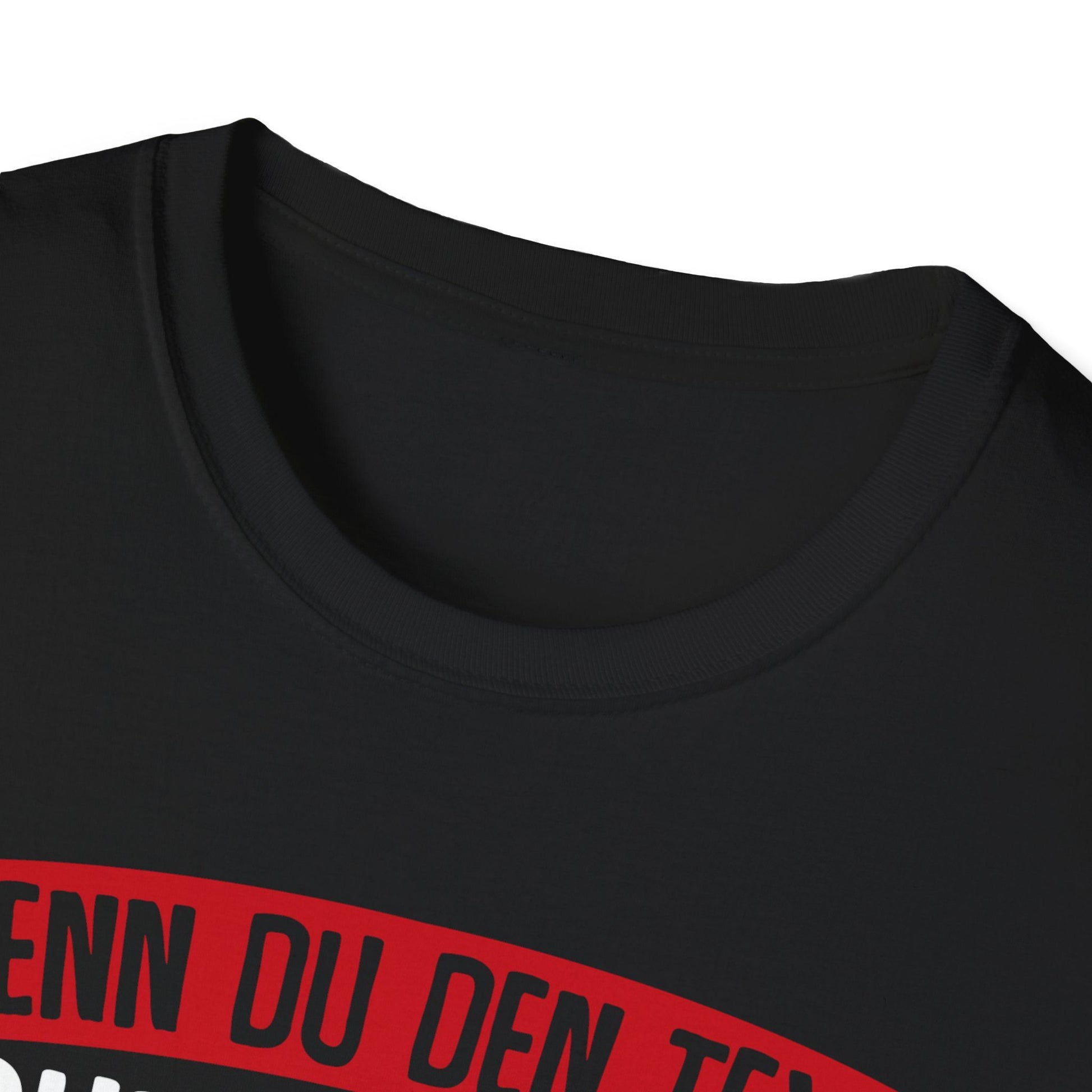 T-Shirt mit Spruch 'Wenn du den Text auf meinem Shirt lesen kannst, sagt meine Freundin, dass du mir zu nah gekommen bist' – witziges Männer Funshirt"