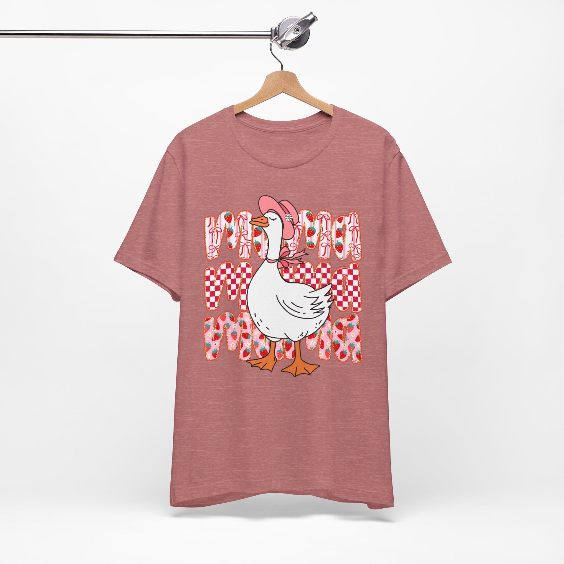 Mama Gans T-Shirt mit süßem Gänsemotiv für Mütter