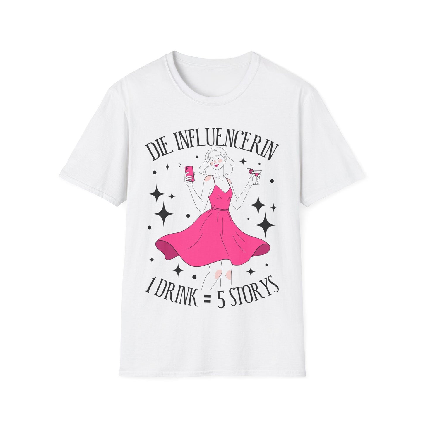 Influencerin Gruppen-Shirt für Frauen – Party Crew Look"