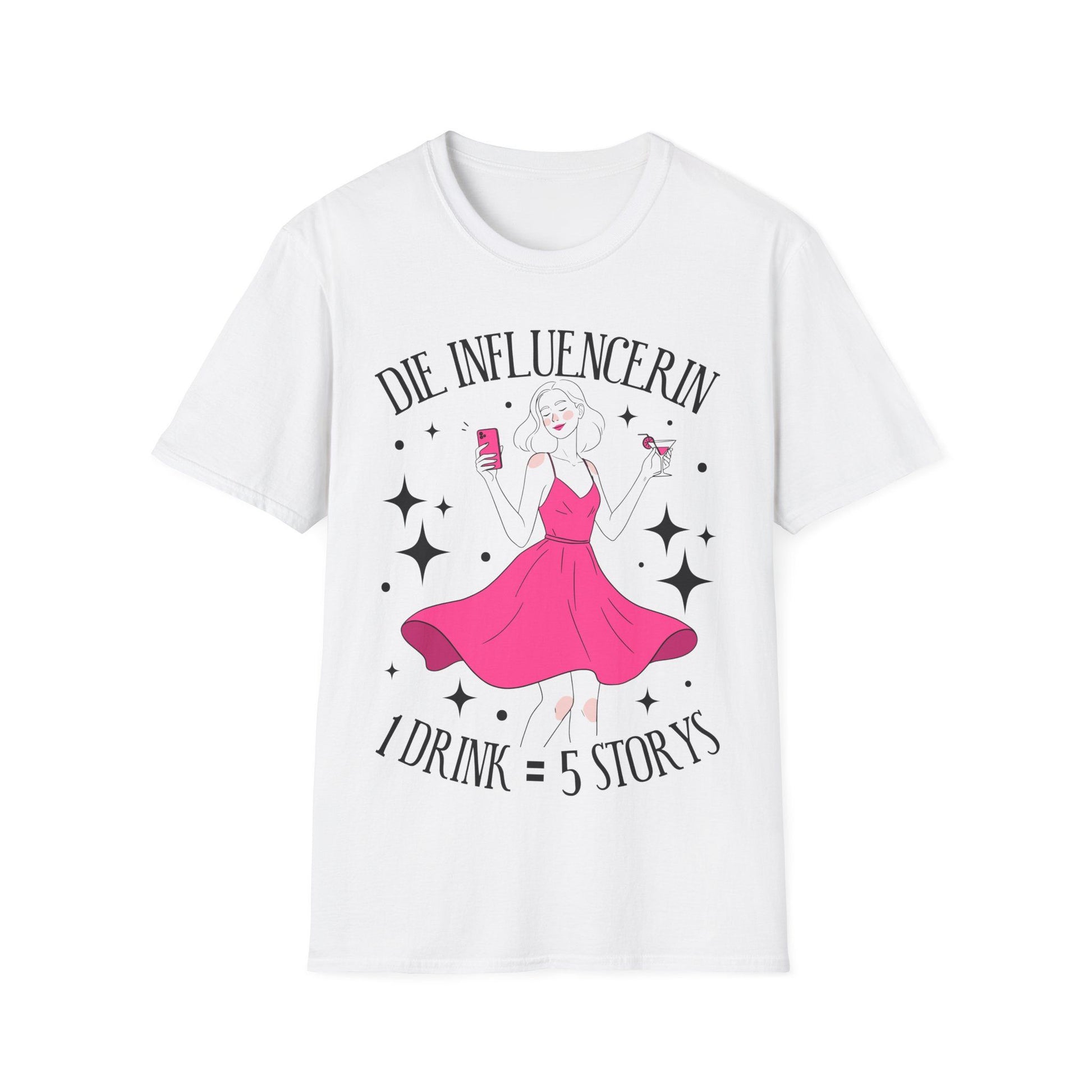 Influencerin Gruppen-Shirt für Frauen – Party Crew Look"