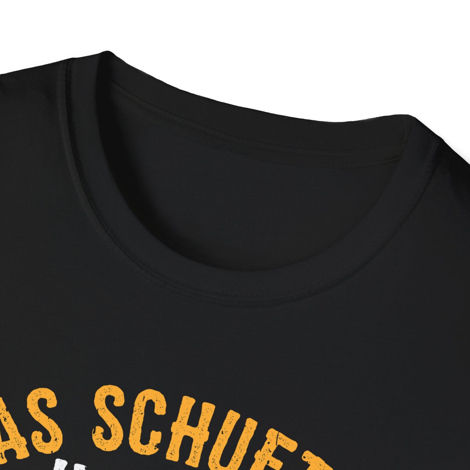 T-Shirt mit Spruch 'Das Schuften hat ein Ende – Es lebe die Rente' und Bier-Motiv – witziges Ruhestandsgeschenk