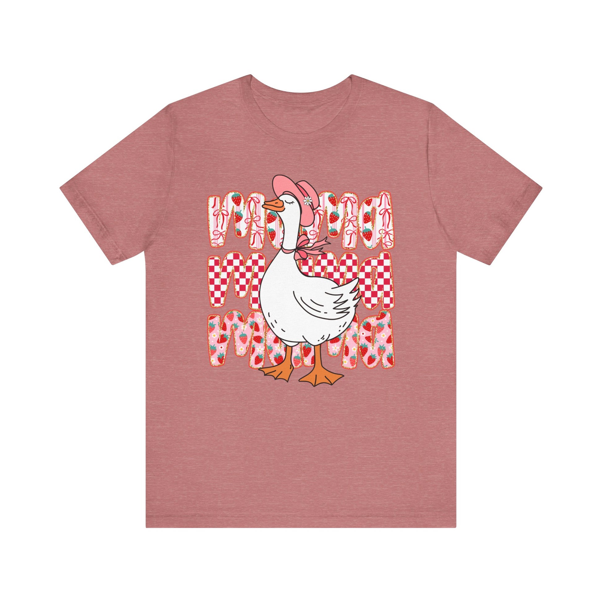 Mama Gans T-Shirt mit süßem Gänsemotiv für Mütter