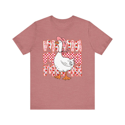 Mama Gans T-Shirt mit süßem Gänsemotiv für Mütter