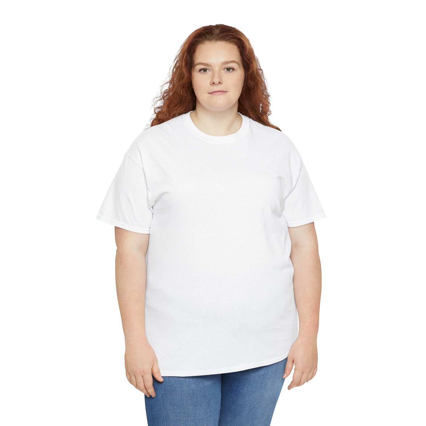 Weißes Tshirt - Ohne Druck - Vorne 