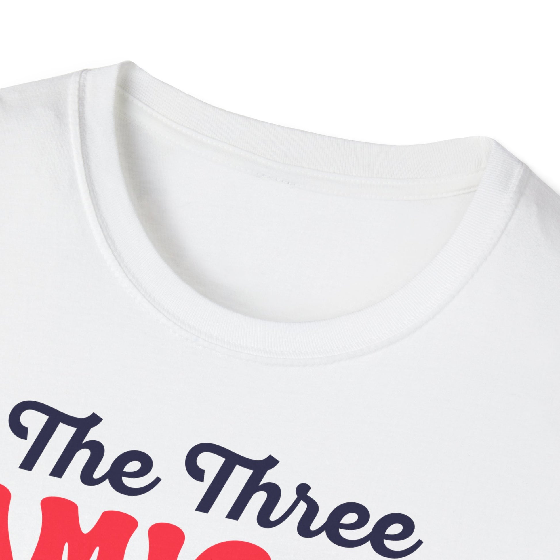 T-Shirt mit Aufdruck 'THE AMIGOS' und Motiven: Salzstreuer, Tequila-Shot & Zitrone – witziges Partymotiv"
