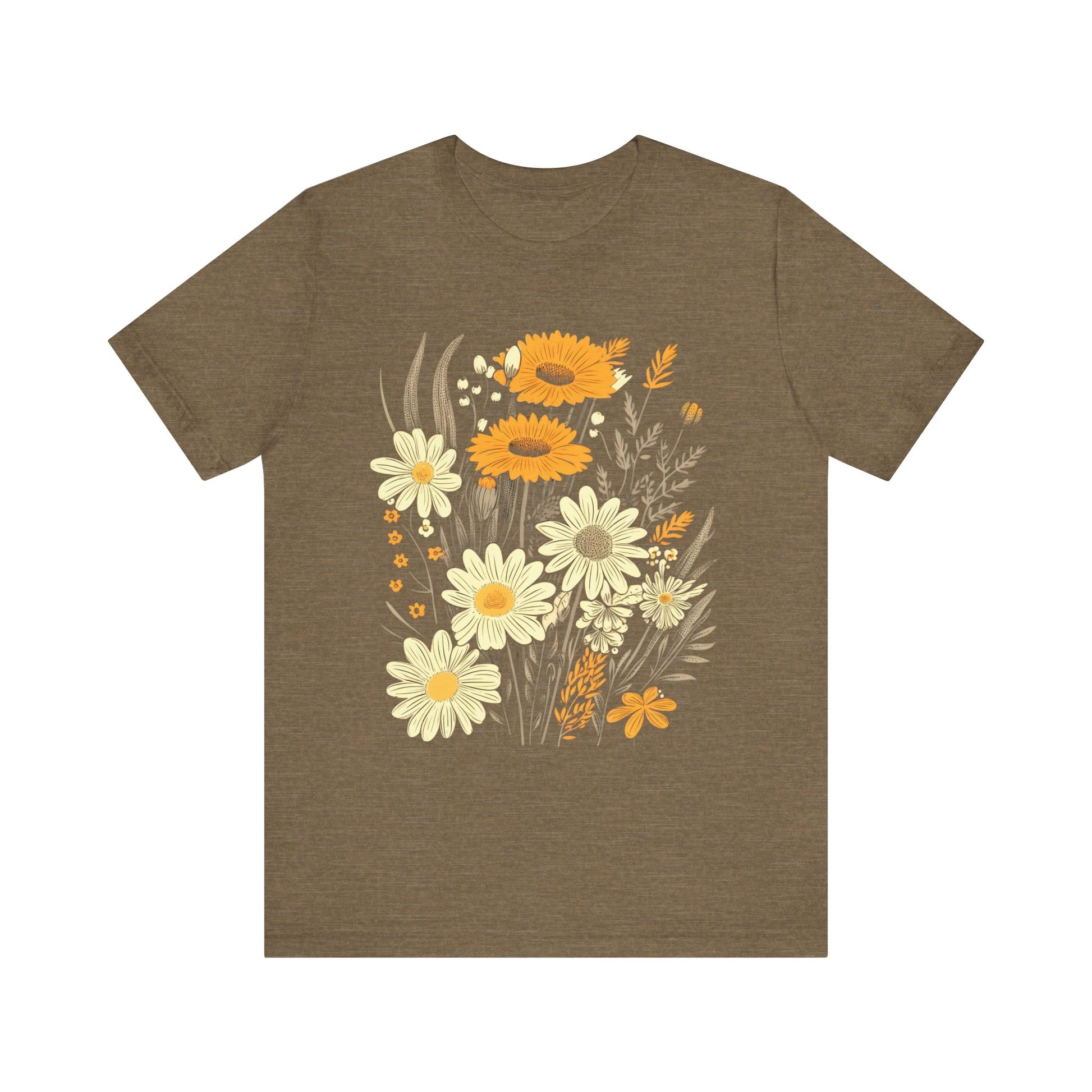 Florale Damen T-Shirts mit stilvollen Blumenmotiven – feminines & natürliches Design für Alltag & Sommer