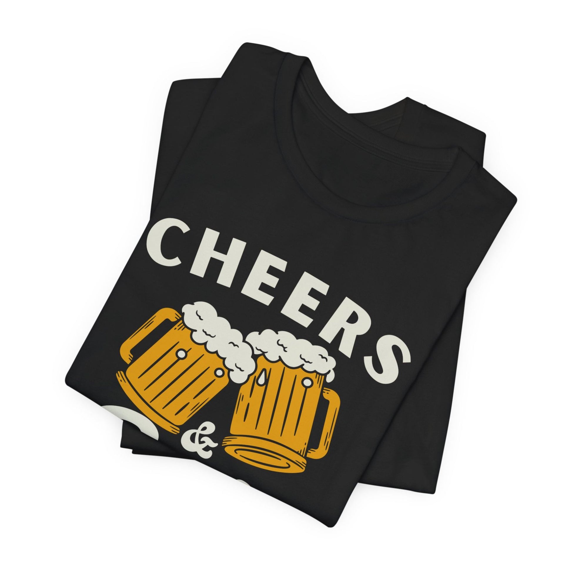 T-Shirt mit Aufdruck 'Cheers and Beers to 40 Years' – lustiges Geburtstagsshirt für Männer oder Frauen